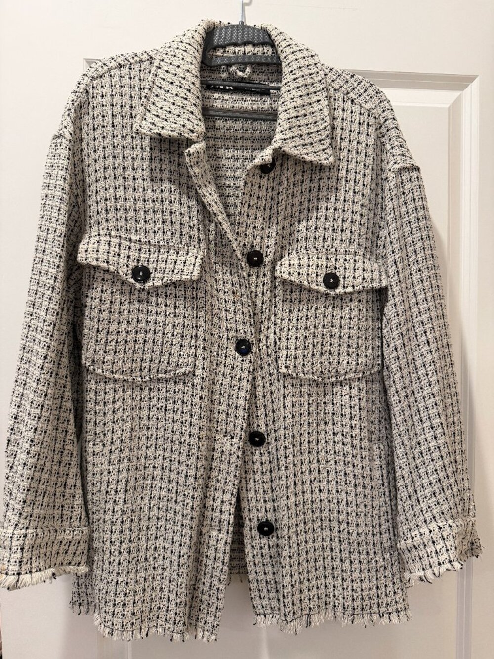 Zara Boucle Shacket